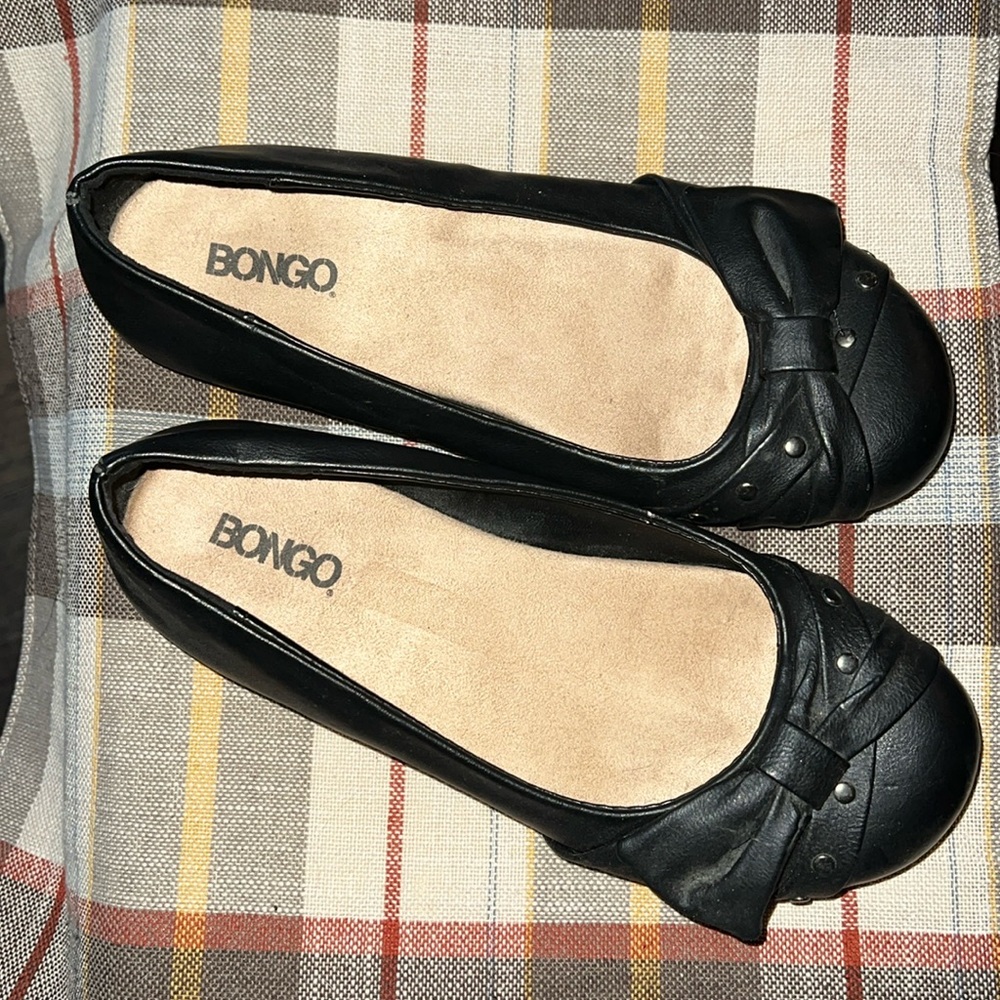 Black  slip on shoes